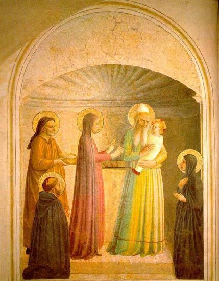 Fra Angelico Presentation of Jesus in the Temple Sweden oil painting art